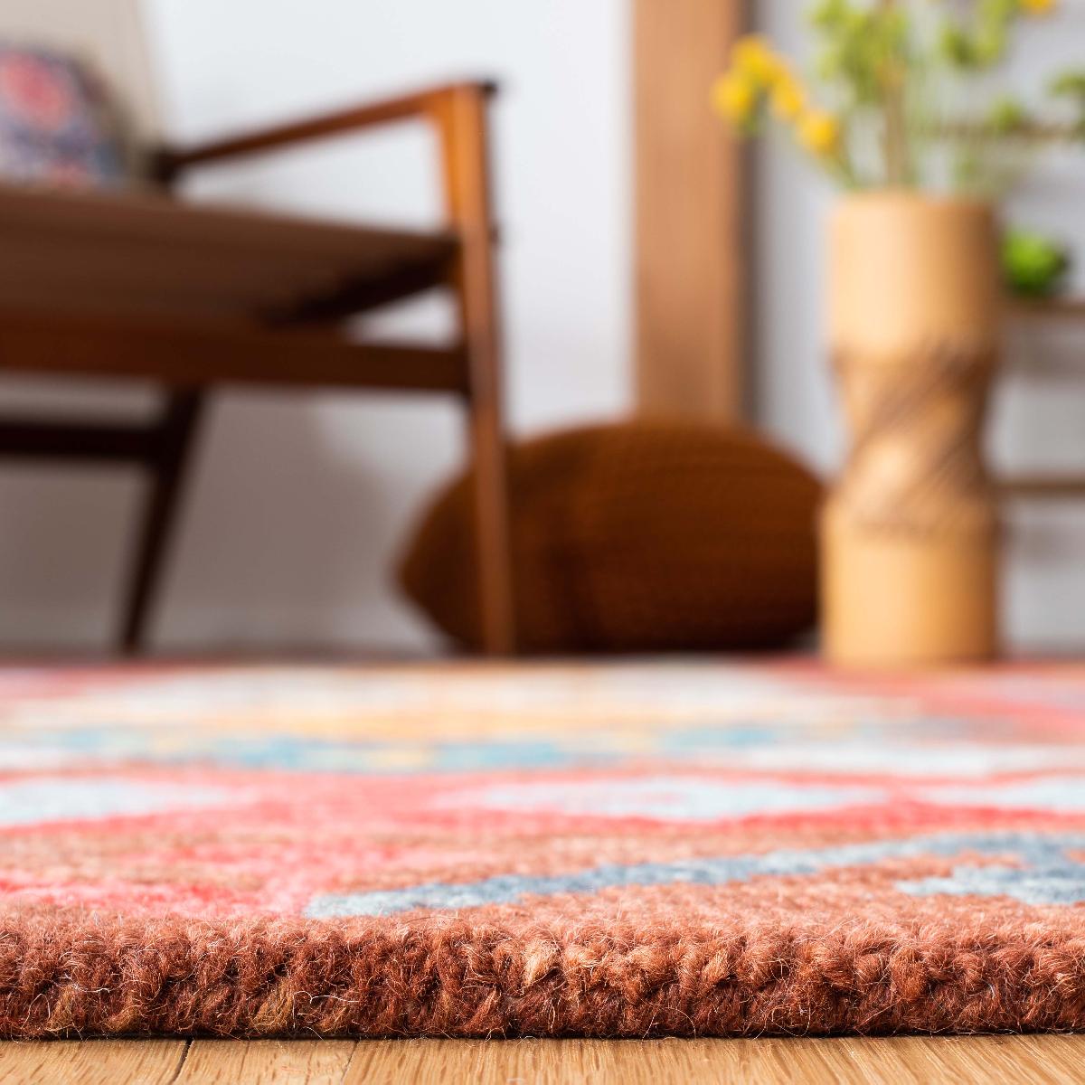 Safavieh Aspen 403 Rug, APN403 - Brown / Red