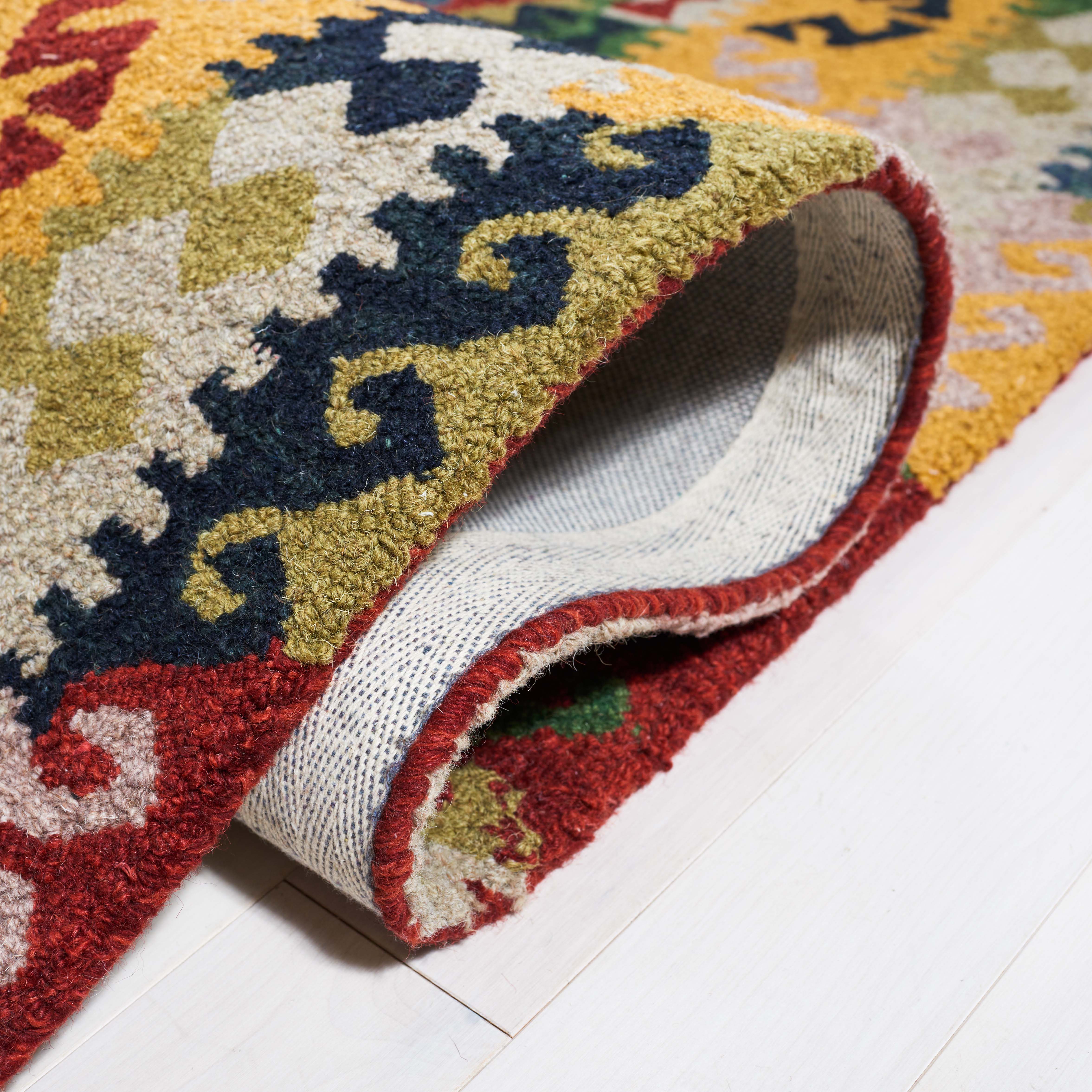 Safavieh Aspen 404 Rug, APN404 - Red / Yellow