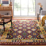 Safavieh Aspen 404 Rug, APN404 - Red / Yellow