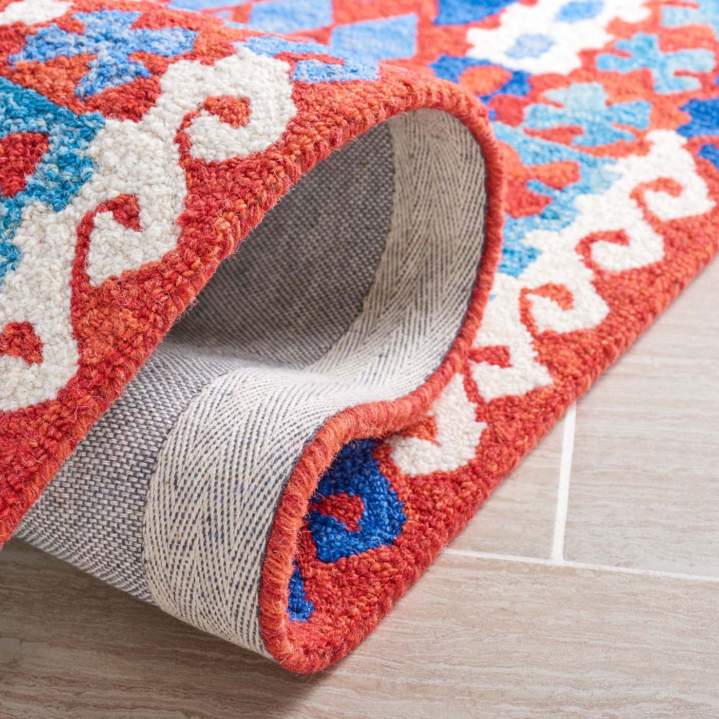 Safavieh Aspen 412 Rug, APN412 - Red / Blue