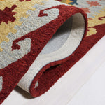 Safavieh Aspen 418 Rug, APN418 - Red / Green