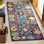Safavieh Aspen 501 Rug, APN501 - Navy / Gold