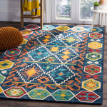 Safavieh Aspen 501 Rug, APN501 - Navy / Gold