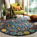 Safavieh Aspen 501 Rug, APN501 - Navy / Gold