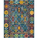 Safavieh Aspen 501 Rug, APN501 - Navy / Gold