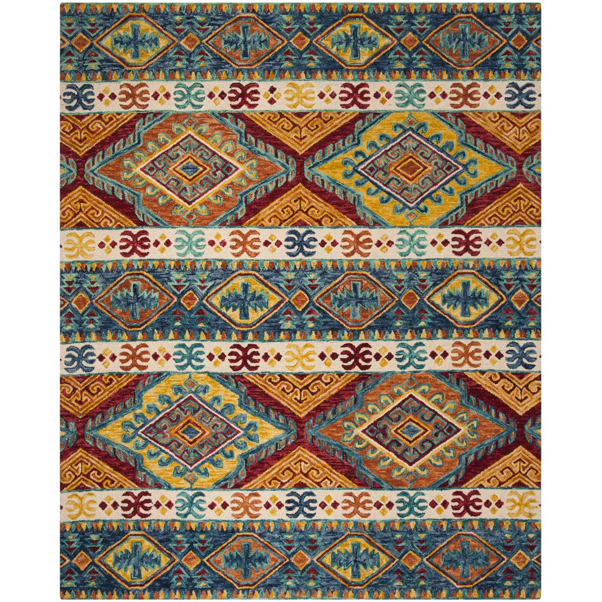 Safavieh Aspen 502 Rug, APN502 - Navy / Ivory