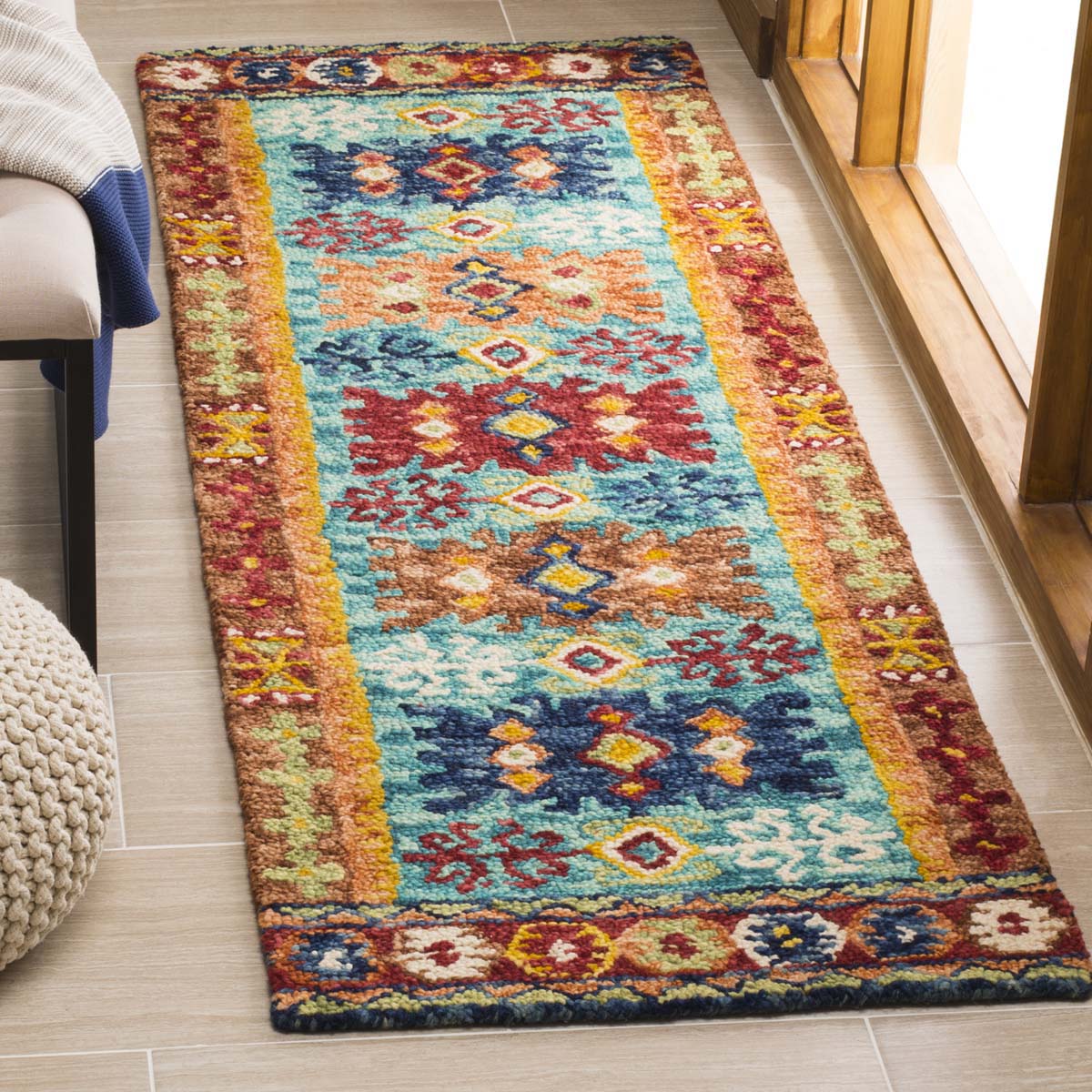 Safavieh Aspen 503 Rug, APN503 - Blue / Red