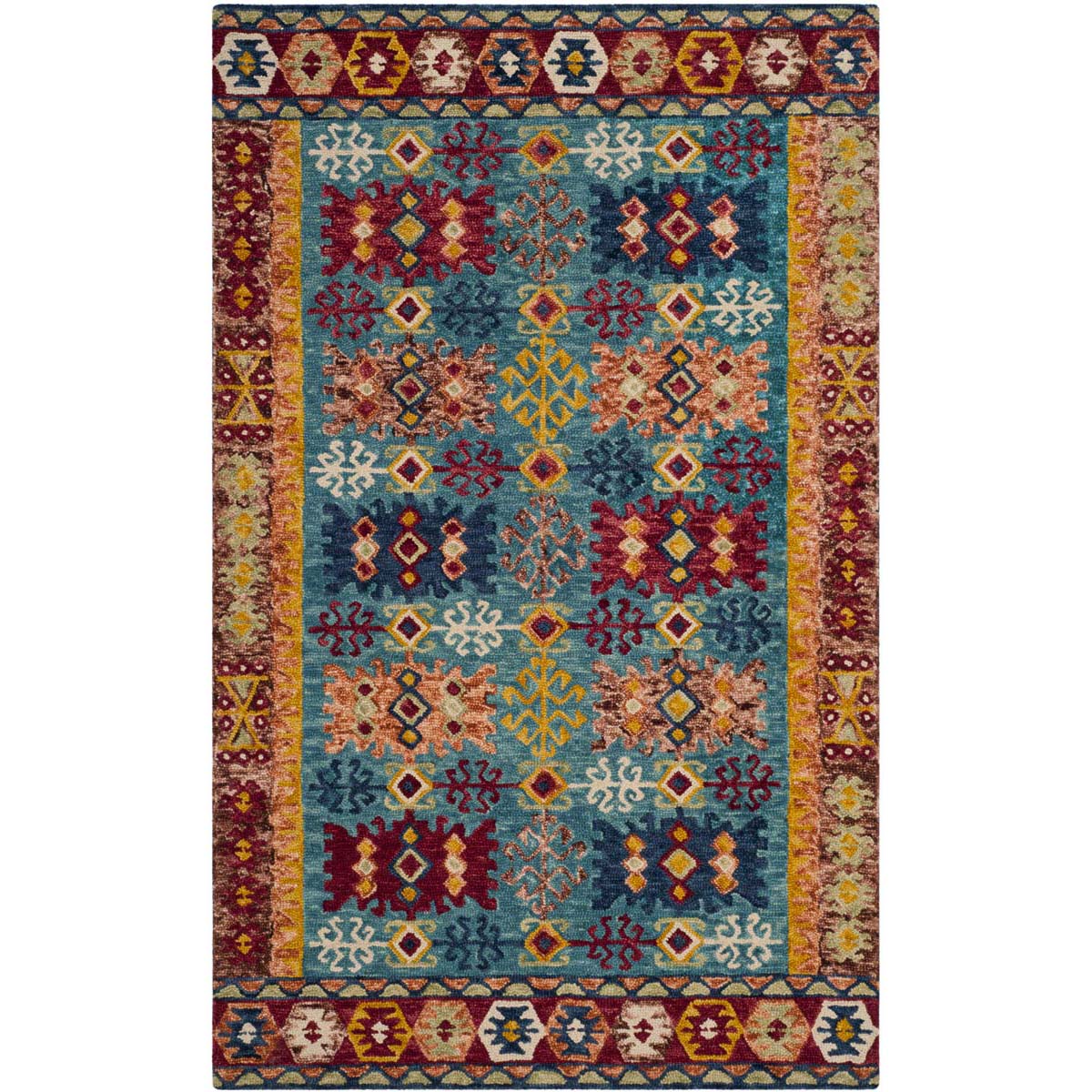 Safavieh Aspen 503 Rug, APN503 - Blue / Red