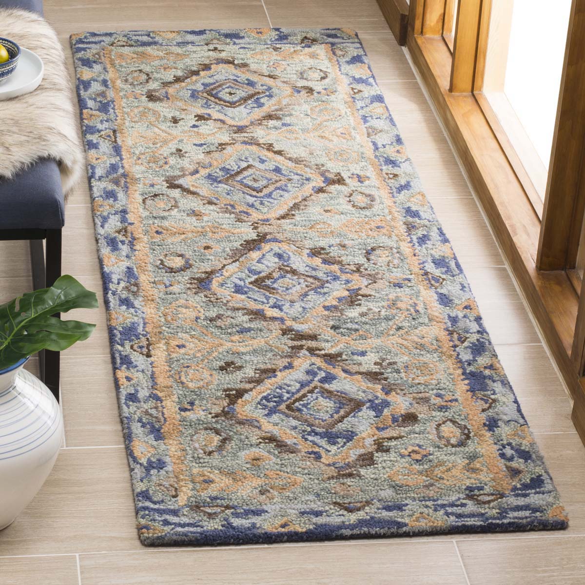 Safavieh Aspen 504 Rug, APN504 - Blue / Beige