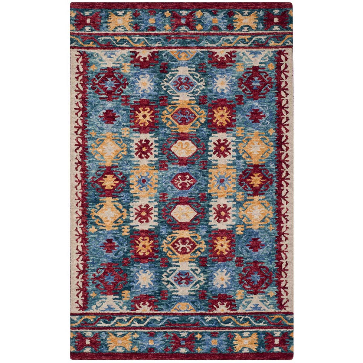Safavieh Aspen 505 Rug, APN505 - Blue / Red