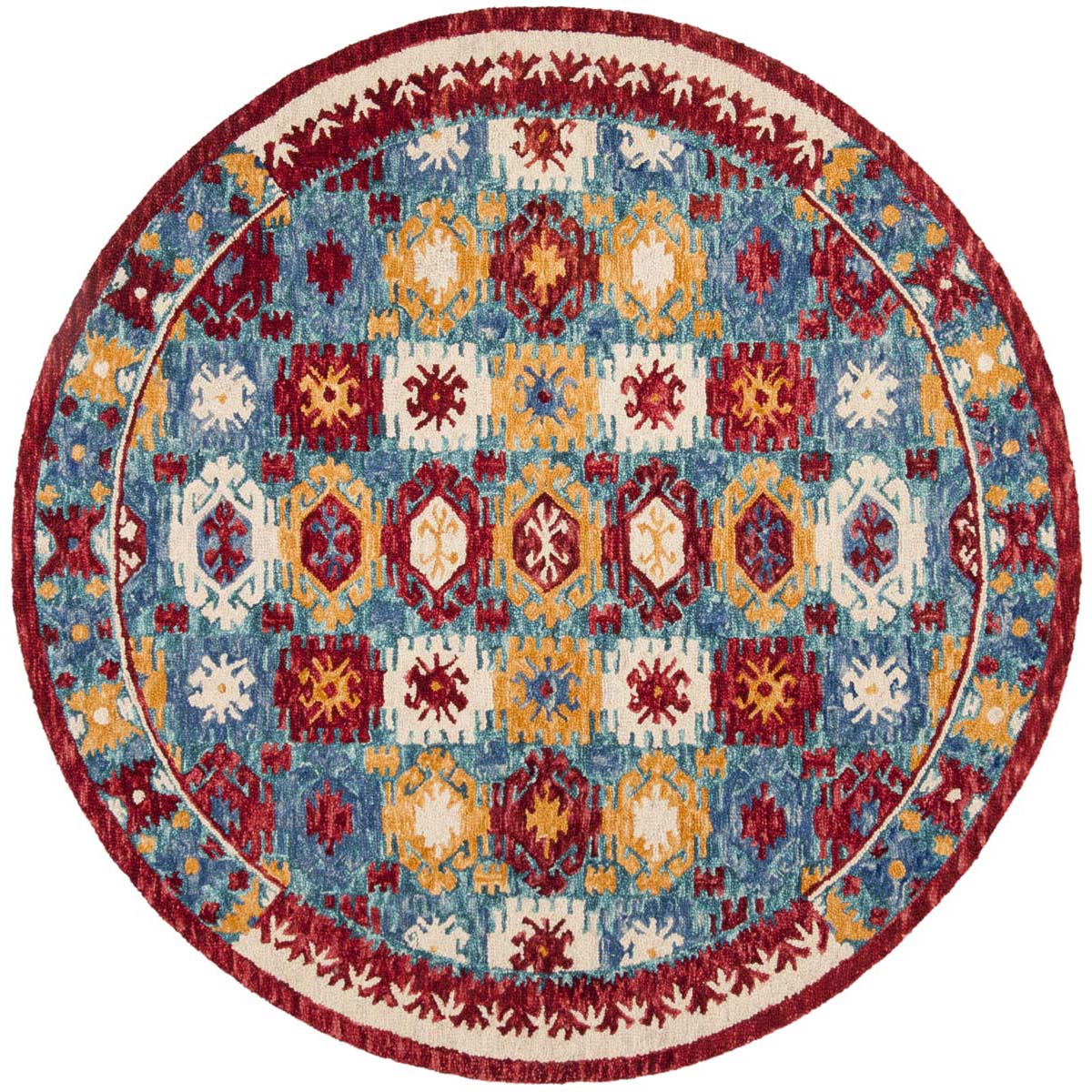 Safavieh Aspen 505 Rug, APN505 - Blue / Red