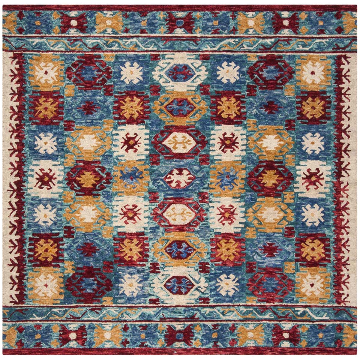 Safavieh Aspen 505 Rug, APN505 - Blue / Red