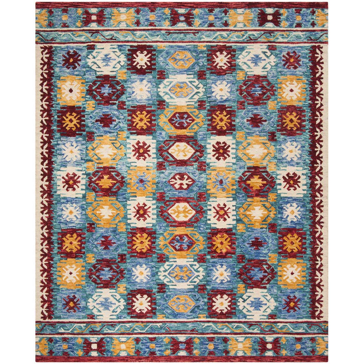Safavieh Aspen 505 Rug, APN505 - Blue / Red