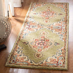 Safavieh Aspen 506 Rug, APN506 - Sage / Brown