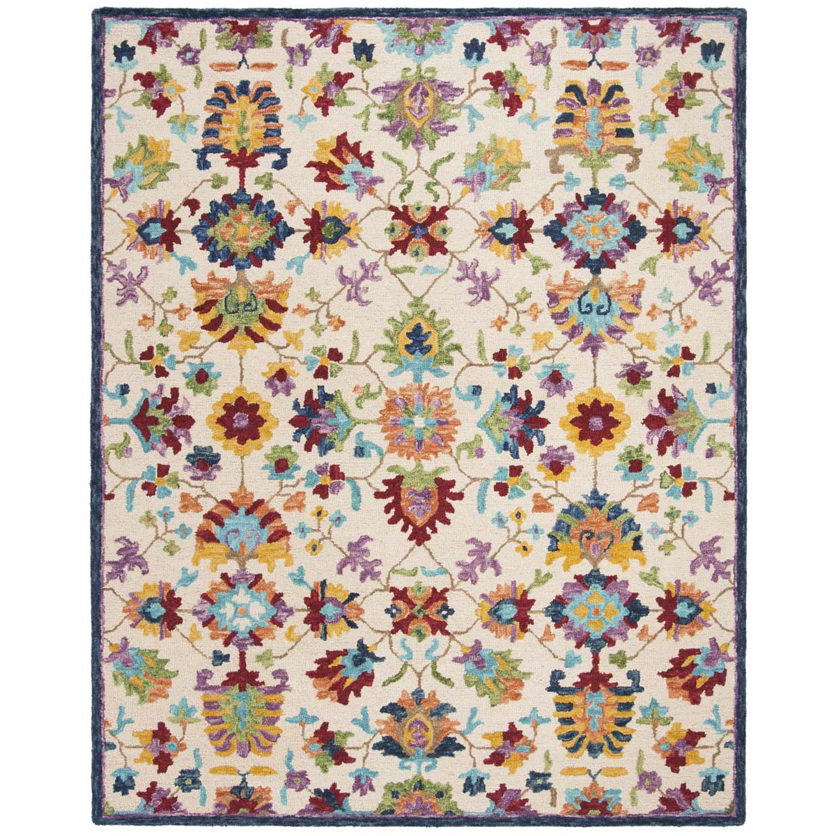 Safavieh Aspen 509 Rug, APN509 - Ivory / Blue