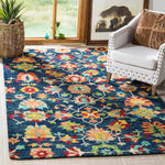 Safavieh Aspen 510 Rug, APN510 - Navy / Red