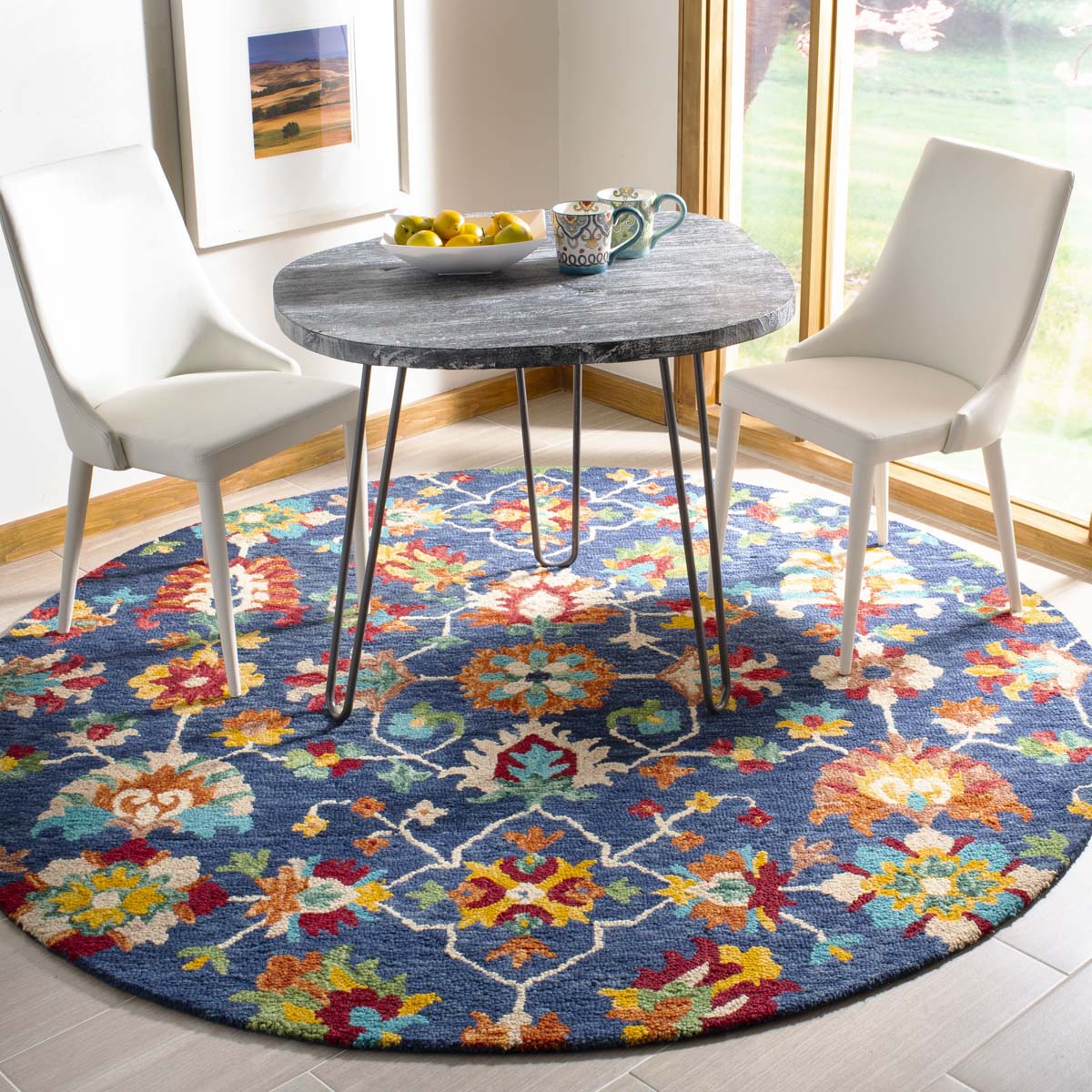 Safavieh Aspen 510 Rug, APN510 - Navy / Red