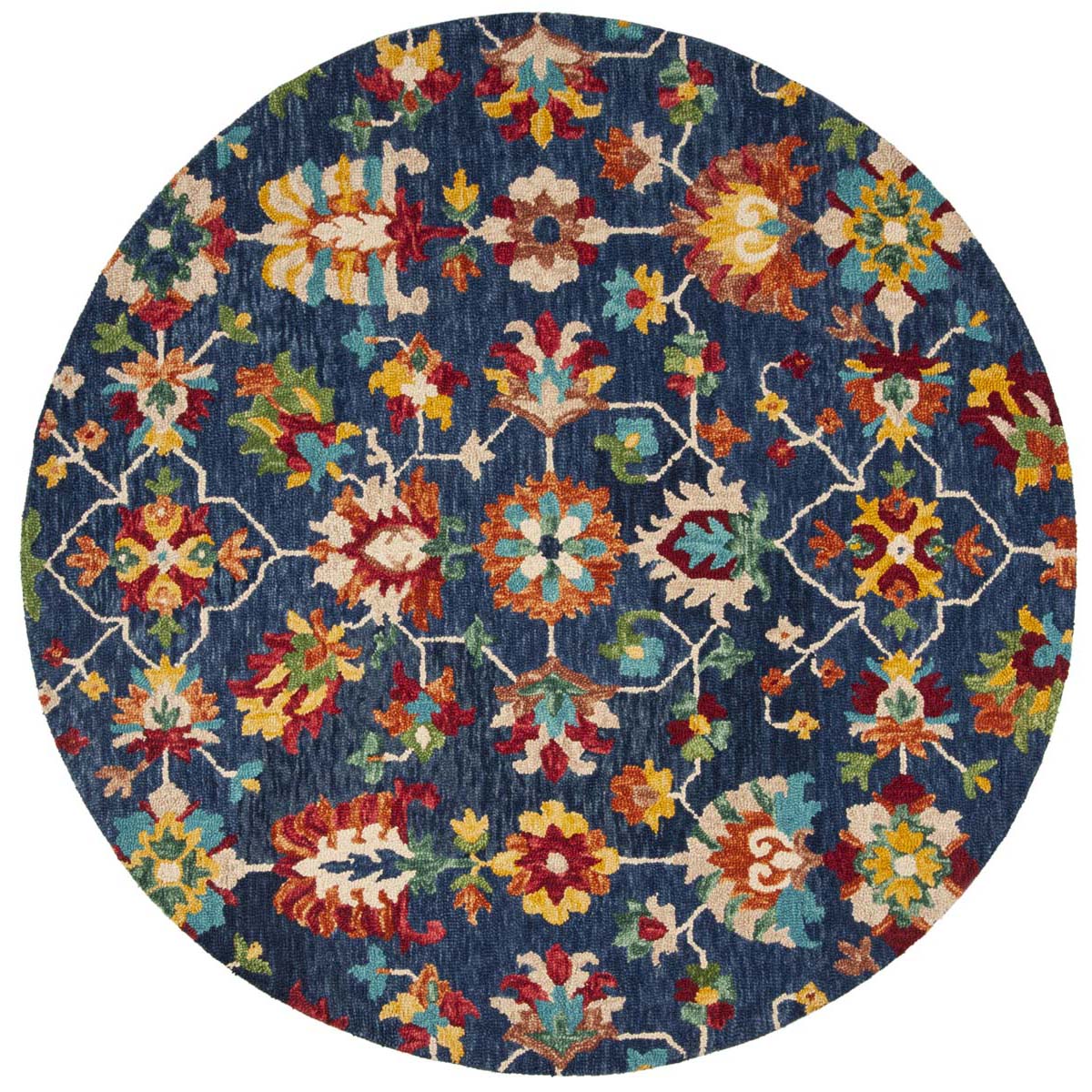 Safavieh Aspen 510 Rug, APN510 - Navy / Red