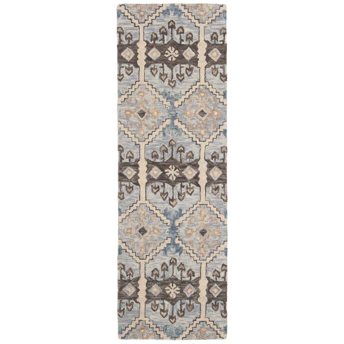Safavieh Aspen 512 Rug, APN512 - Light Blue / Cream