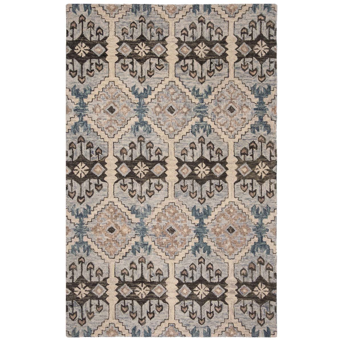 Safavieh Aspen 512 Rug, APN512 - Light Blue / Cream