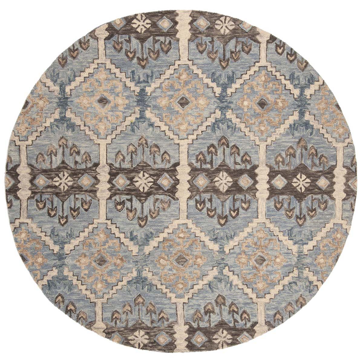 Safavieh Aspen 512 Rug, APN512 - Light Blue / Cream