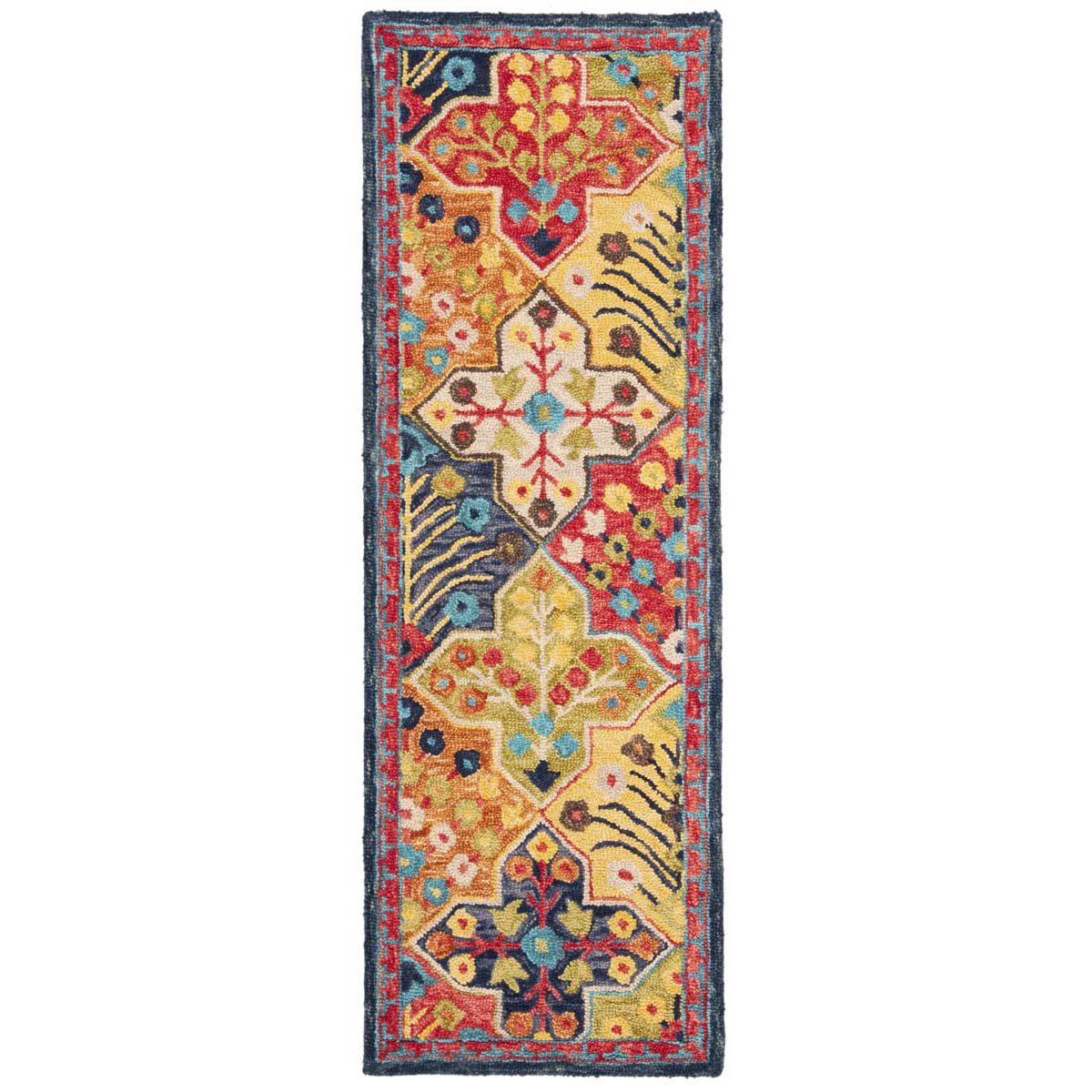 Safavieh Aspen 514 Rug, APN514 - Blue / Orange