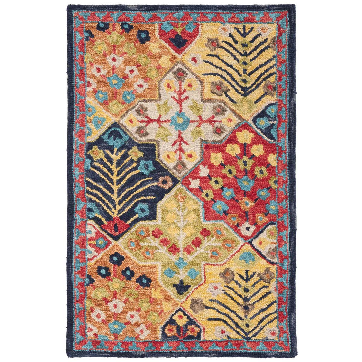 Safavieh Aspen 514 Rug, APN514 - Blue / Orange