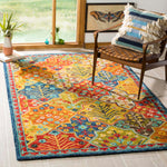 Safavieh Aspen 514 Rug, APN514 - Blue / Orange