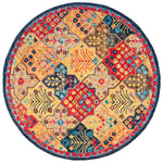 Safavieh Aspen 514 Rug, APN514 - Blue / Orange