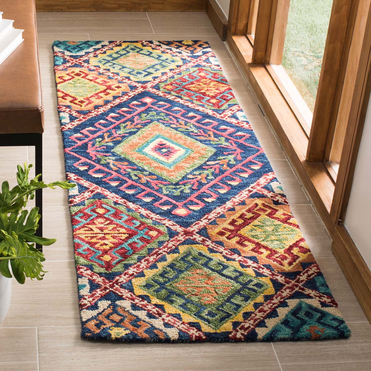 Safavieh Aspen 516 Rug, APN516 - Blue / Multi