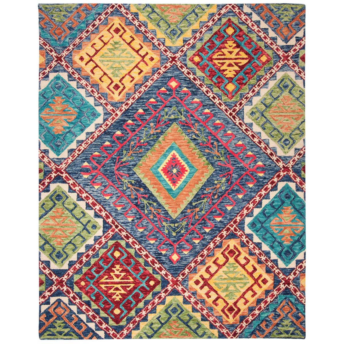 Safavieh Aspen 516 Rug, APN516 - Blue / Multi