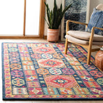 Safavieh Aspen 518 Rug, APN518 - Blue / Red