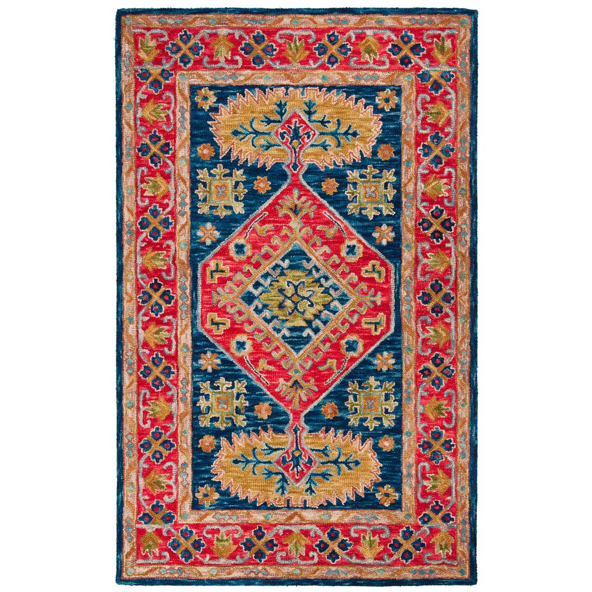 Safavieh Aspen 523 Rug, APN523 - Red / Blue