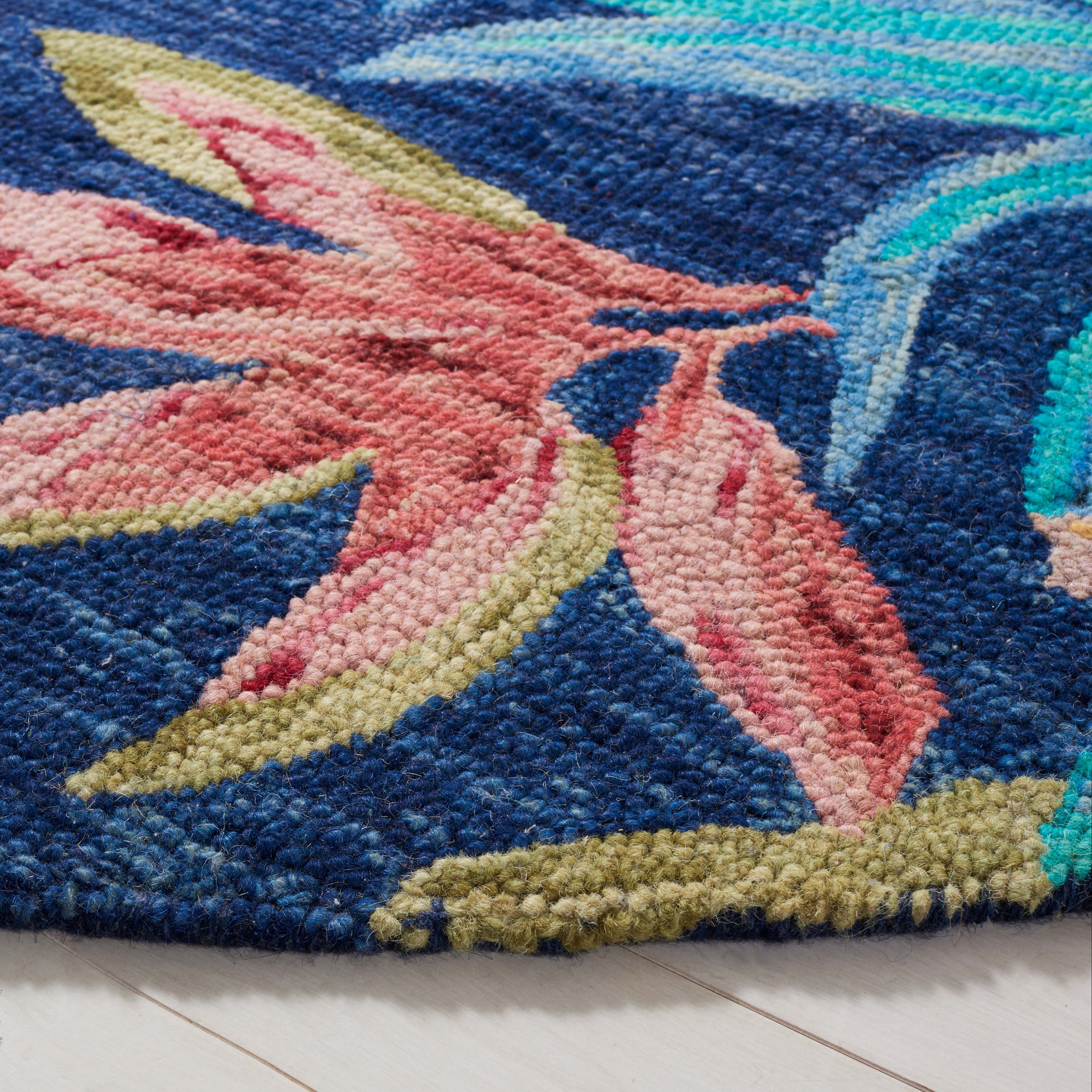 Safavieh Aspen 524 Rug, APN524 - Blue / Pink