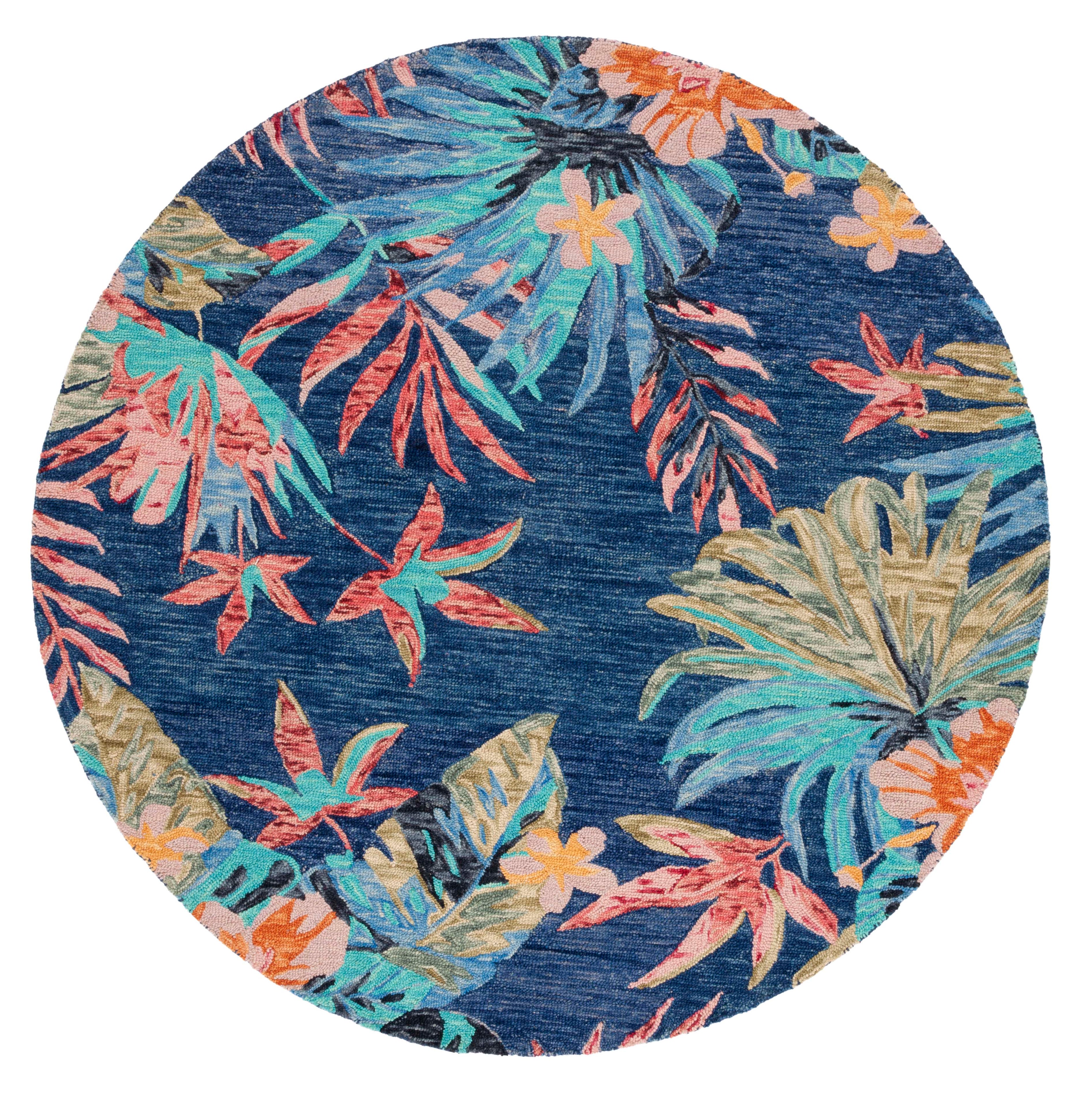 Safavieh Aspen 524 Rug, APN524 - Blue / Pink