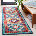Safavieh Aspen 525 Rug, APN525 - Blue / Rust
