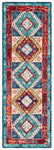 Safavieh Aspen 525 Rug, APN525 - Blue / Rust