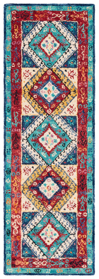 Safavieh Aspen 525 Rug, APN525 - Blue / Rust