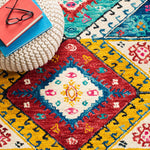 Safavieh Aspen 525 Rug, APN525 - Blue / Rust