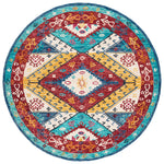 Safavieh Aspen 525 Rug, APN525 - Blue / Rust