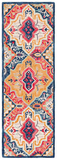 Safavieh Aspen 526 Rug, APN526 - Blue / Rust