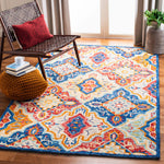 Safavieh Aspen 526 Rug, APN526 - Blue / Rust