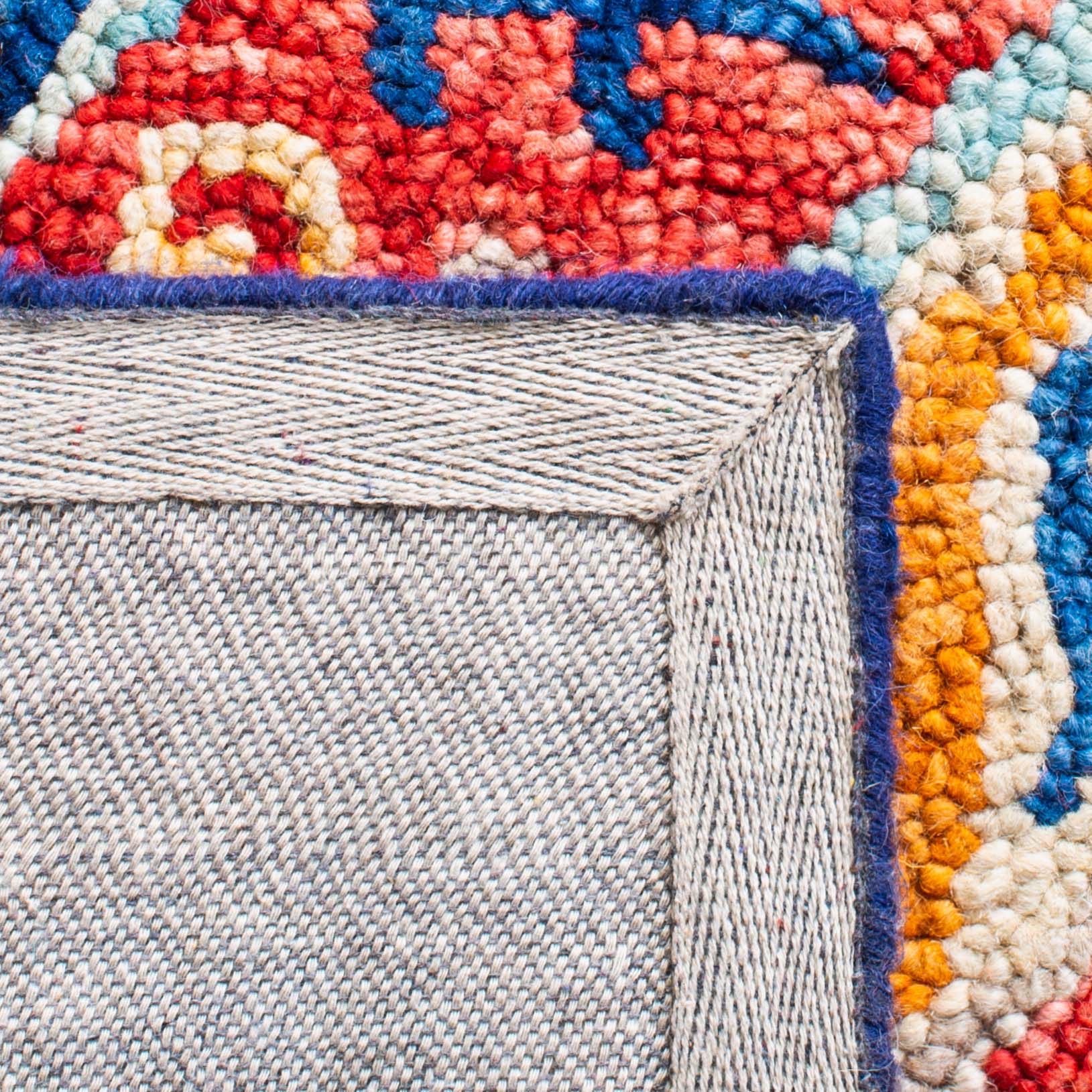 Safavieh Aspen 526 Rug, APN526 - Blue / Rust