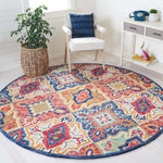 Safavieh Aspen 526 Rug, APN526 - Blue / Rust