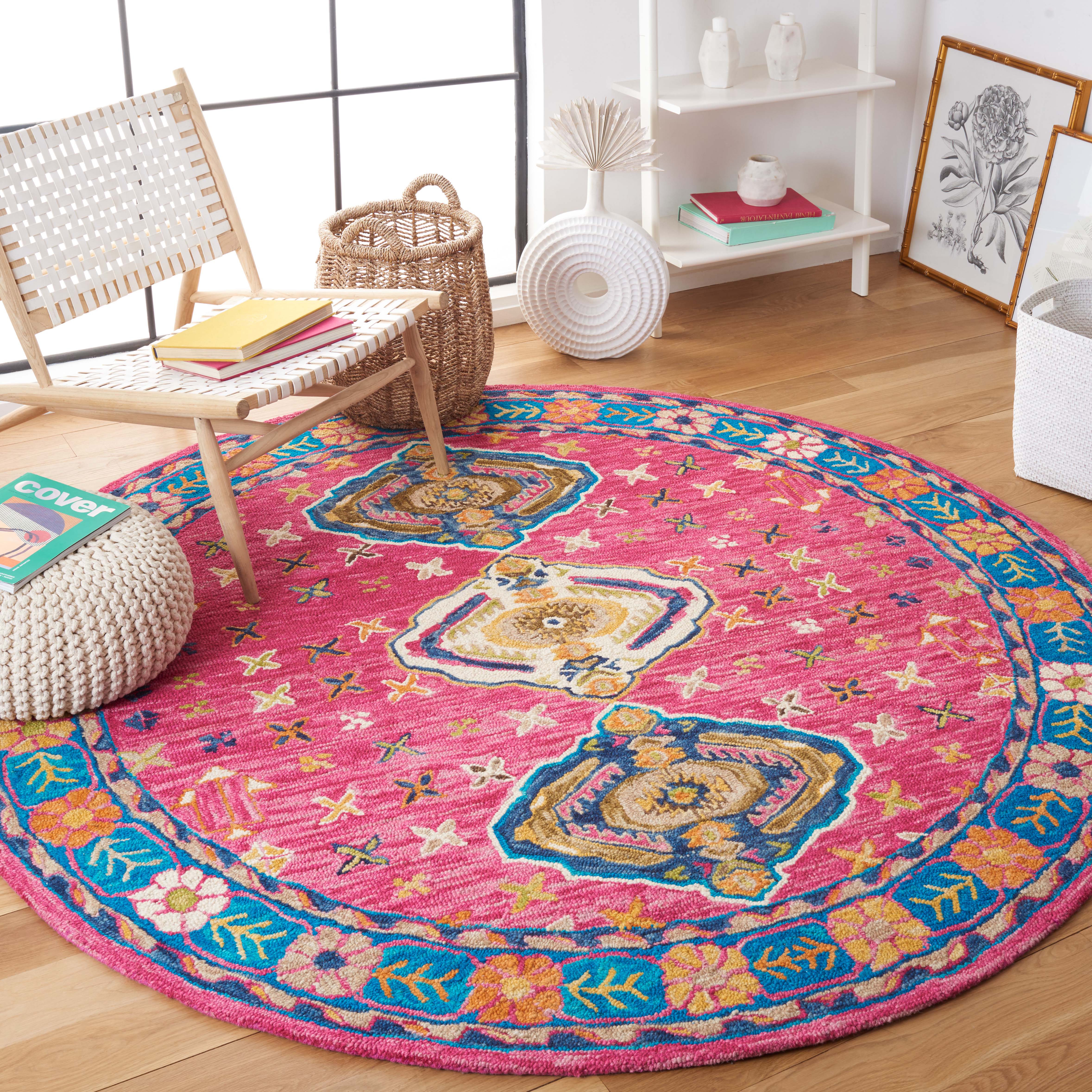 Safavieh Aspen 527 Rug, APN527 - Red / Blue