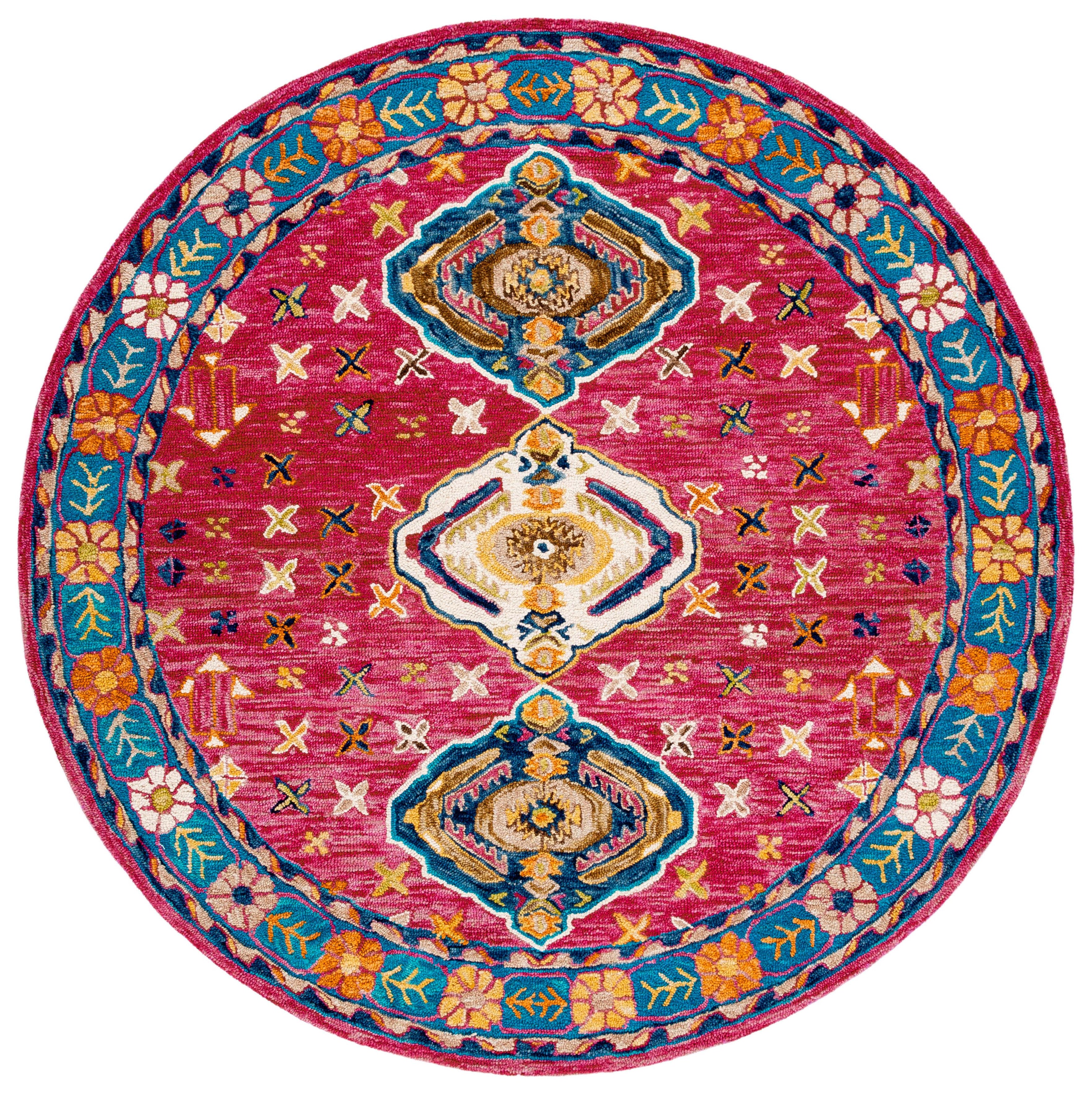 Safavieh Aspen 527 Rug, APN527 - Red / Blue