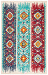 Safavieh Aspen 528 Rug, APN528 - Blue / Rust