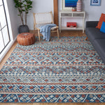 Safavieh Aspen 530 Rug, APN530 - Blue / Orange