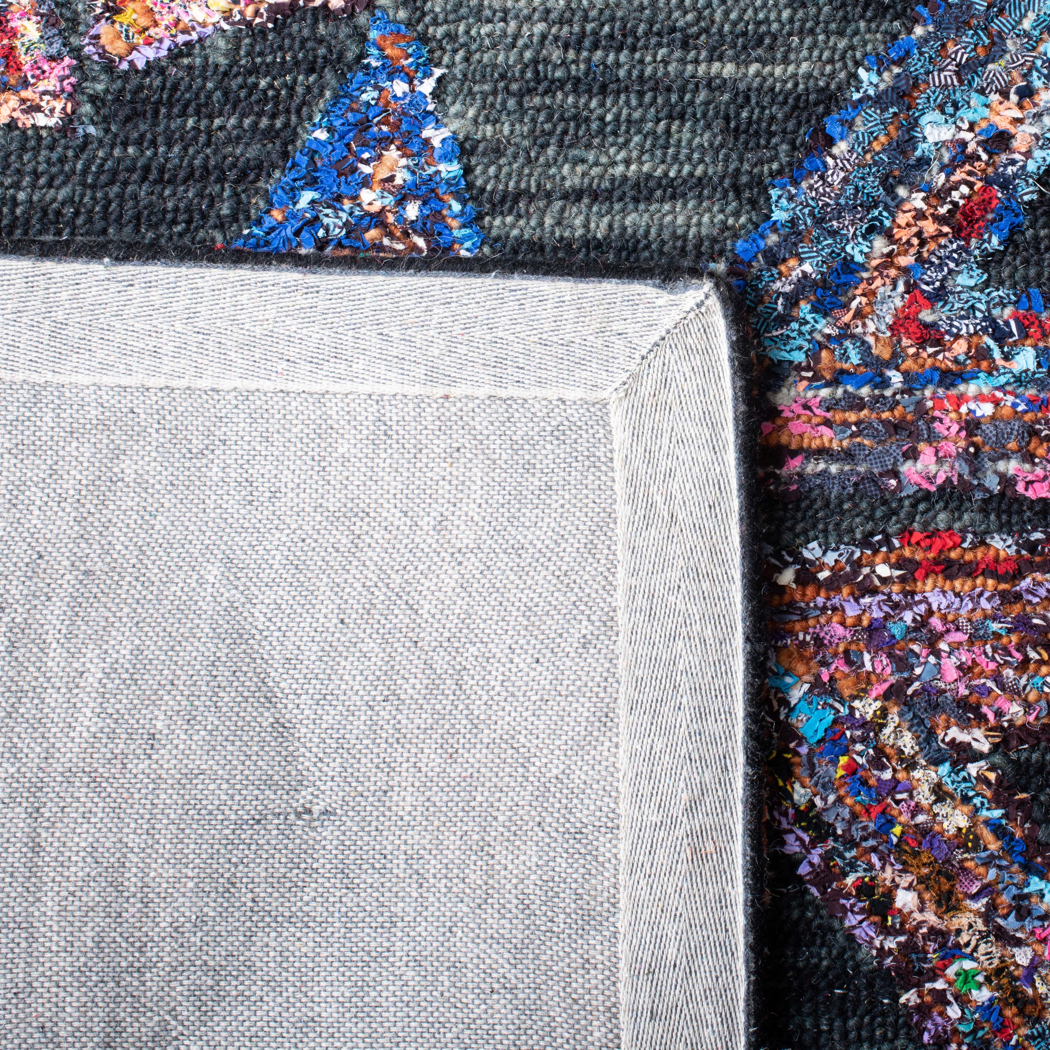 Safavieh Aspen 533 Rug, APN533 - Dark Green / Black