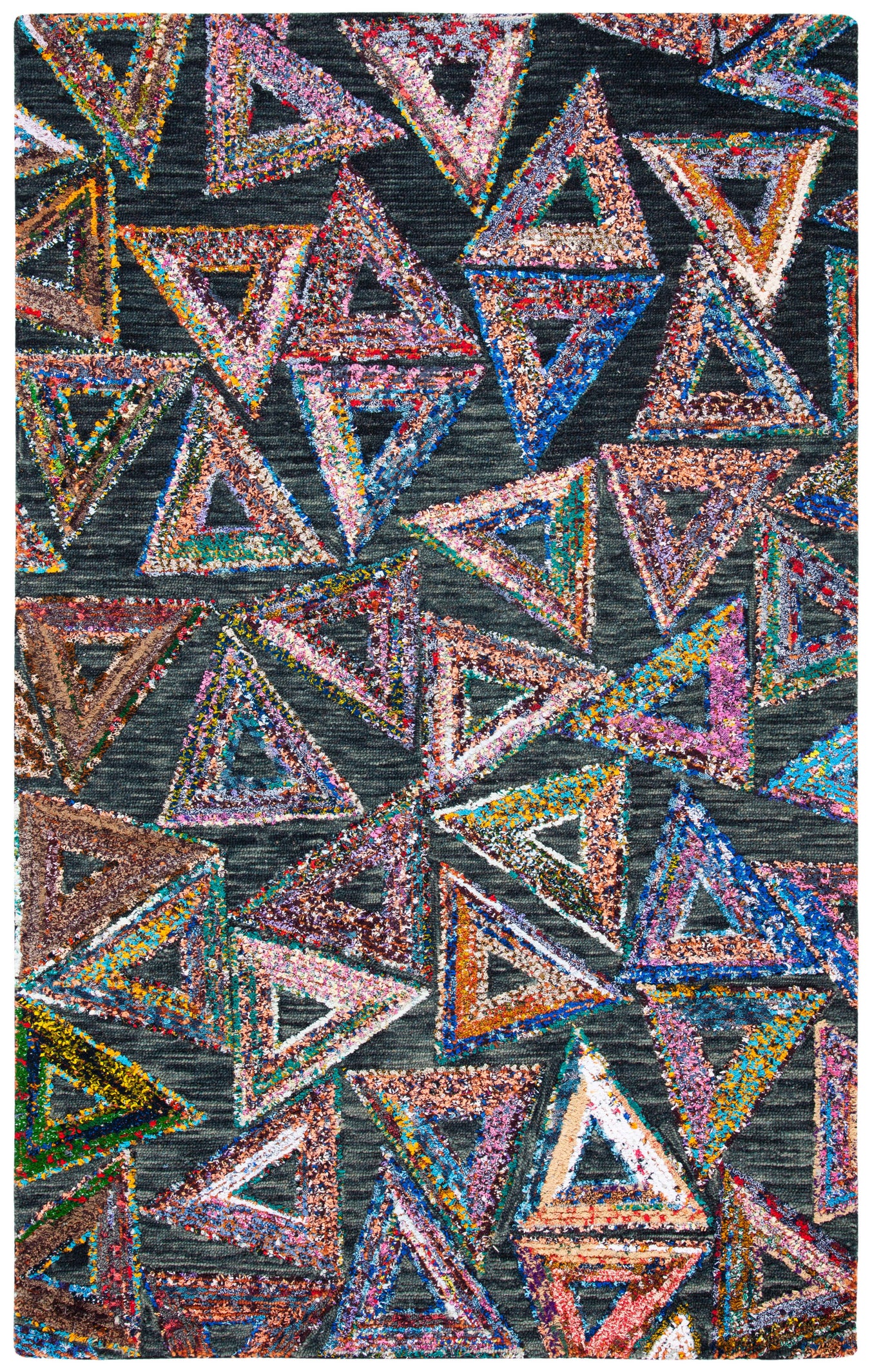 Safavieh Aspen 533 Rug, APN533 - Dark Green / Black